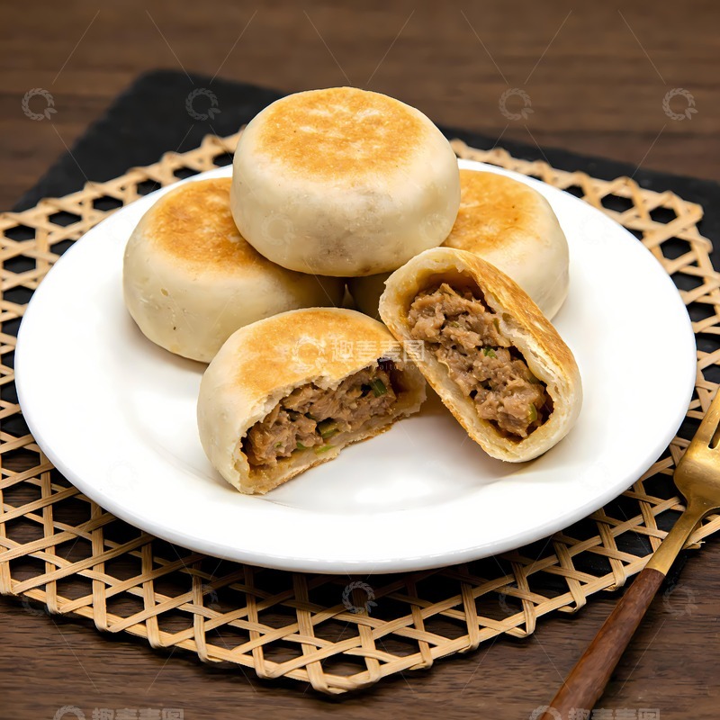 高清大图下载【趣麦麦图】门钉肉包摄影