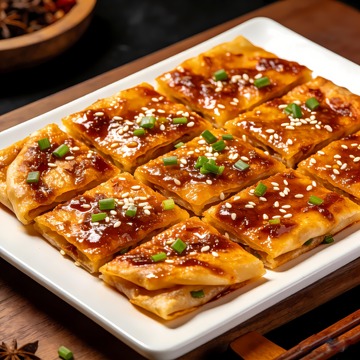 酱香饼美食摄影