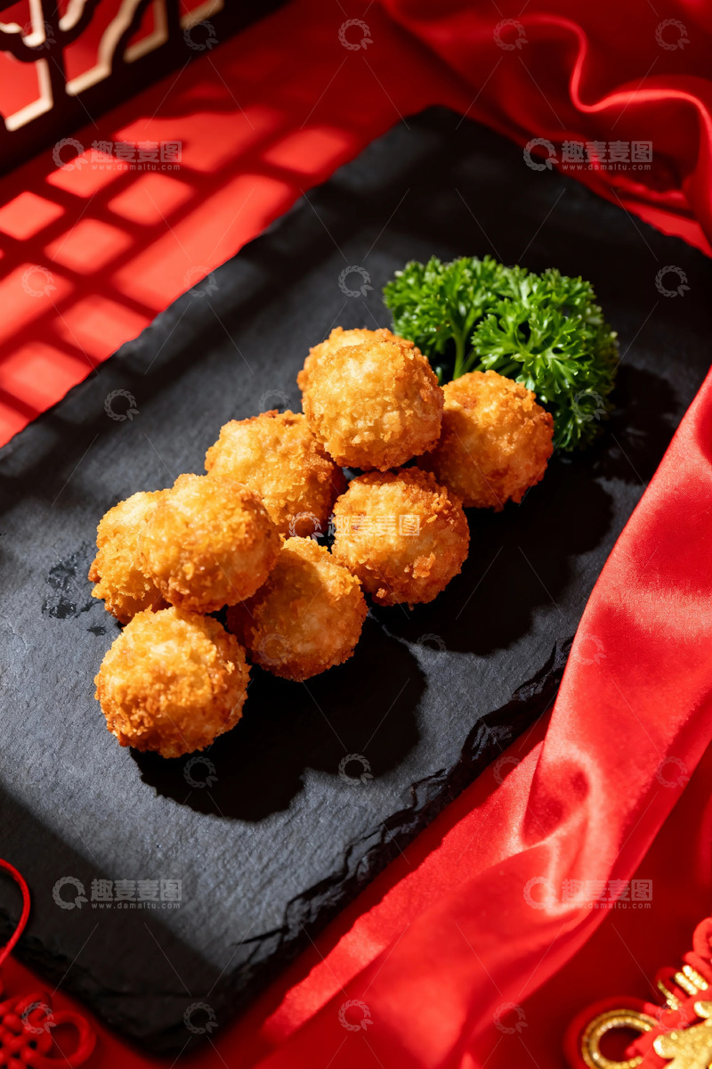 高清大图下载【趣麦麦图】炸鸡块美食摄影展示
