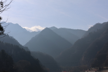 群山叠嶂远景山景风光摄影