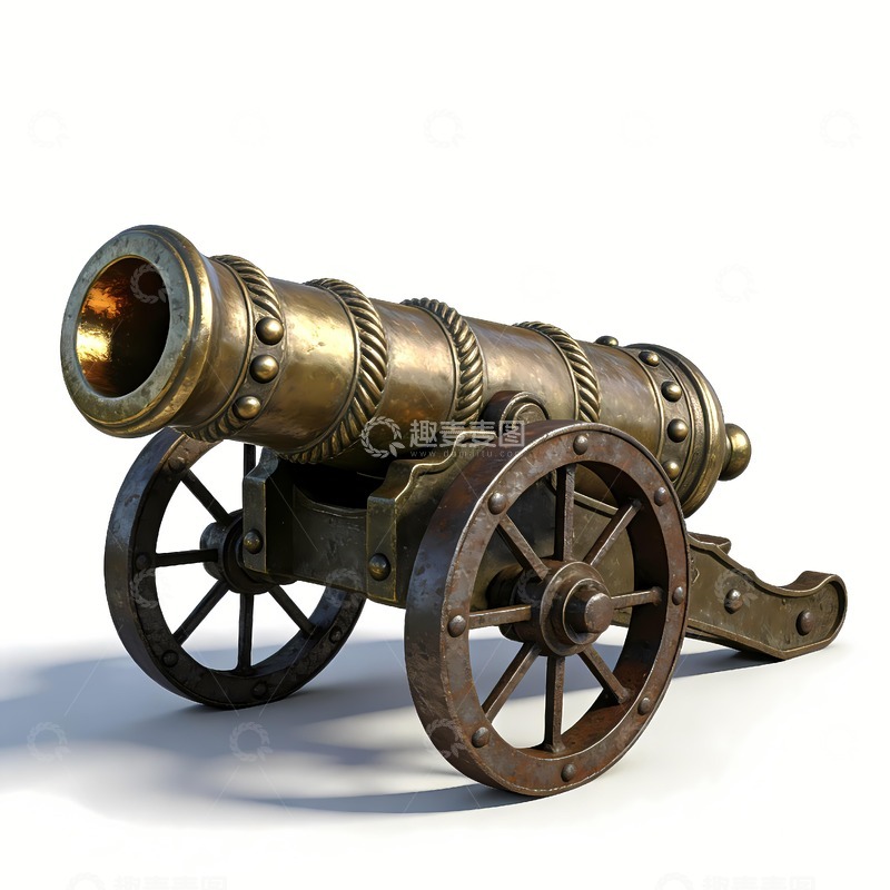 高清大图下载【趣麦麦图】古代大炮图片