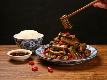 一盘口味蛇摄影