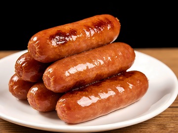 几根烤香肠图片