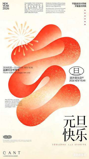 元旦海报05