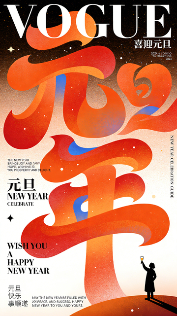 元旦海报06