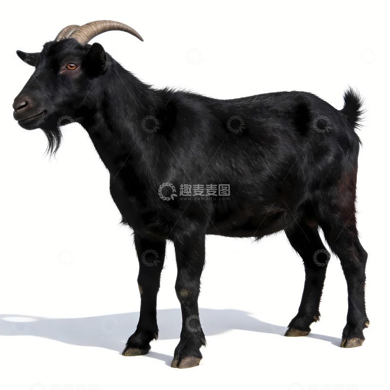 高清大图下载【趣麦麦图】贵州特色黑山羊
