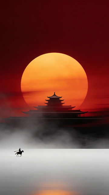 赤阳古亭雾中侠客行