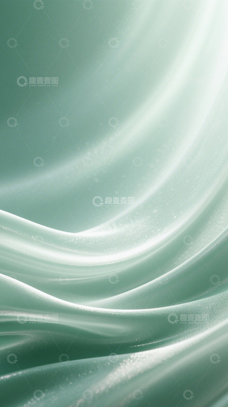高清大图下载【趣麦麦图】青绸柔浪浸柔光2