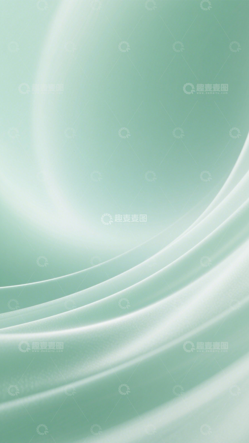 高清大图下载【趣麦麦图】青绸柔浪浸柔光