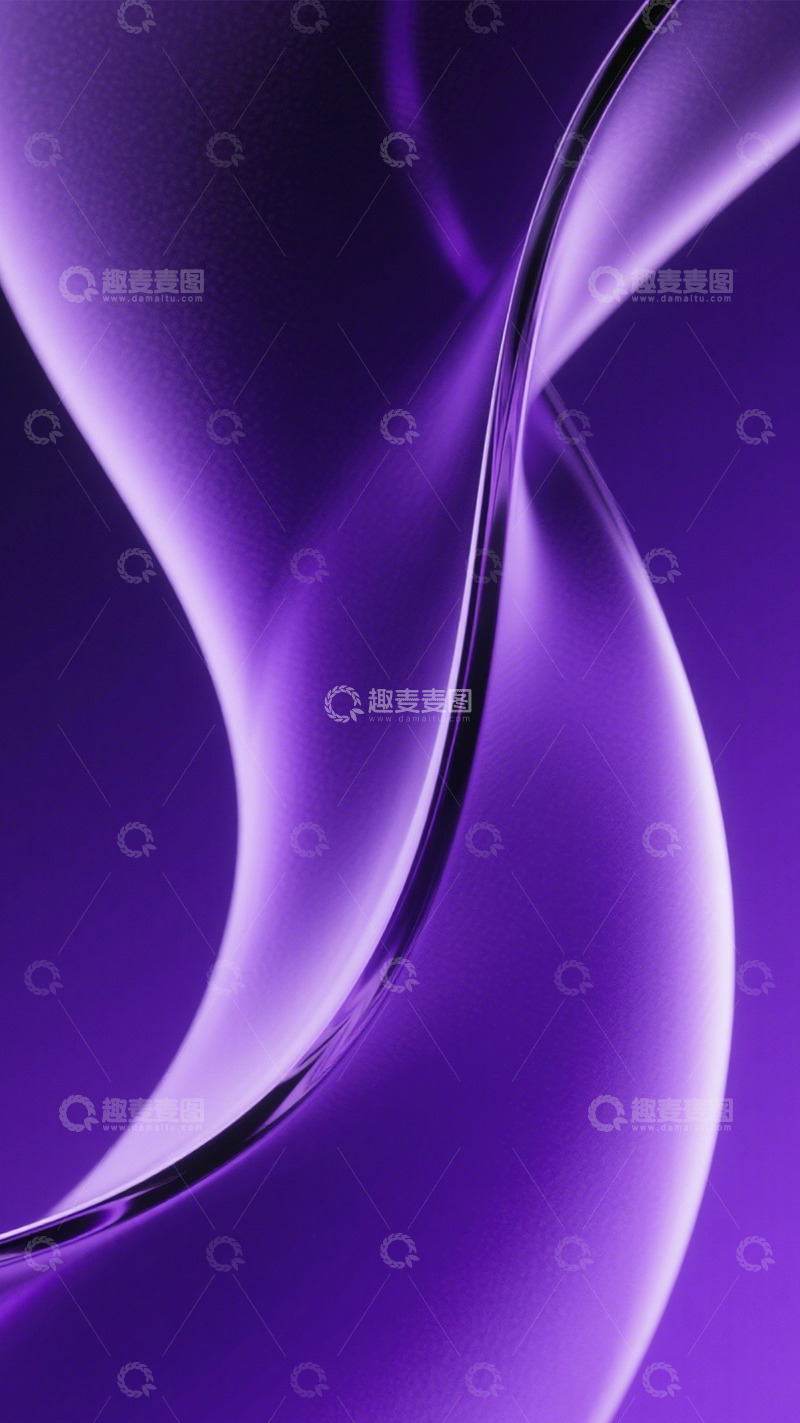 高清大图下载【趣麦麦图】紫晶旋流幻梦1
