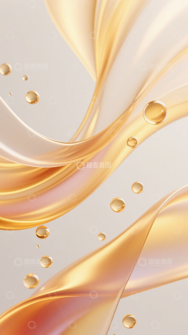 高清大图下载【趣麦麦图】金缎缠波缀露华3