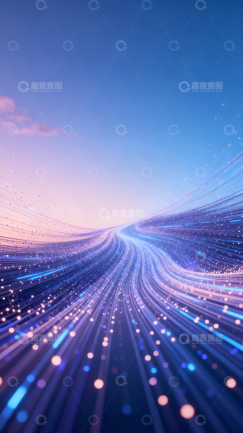 高清大图下载【趣麦麦图】幻光织就星途长