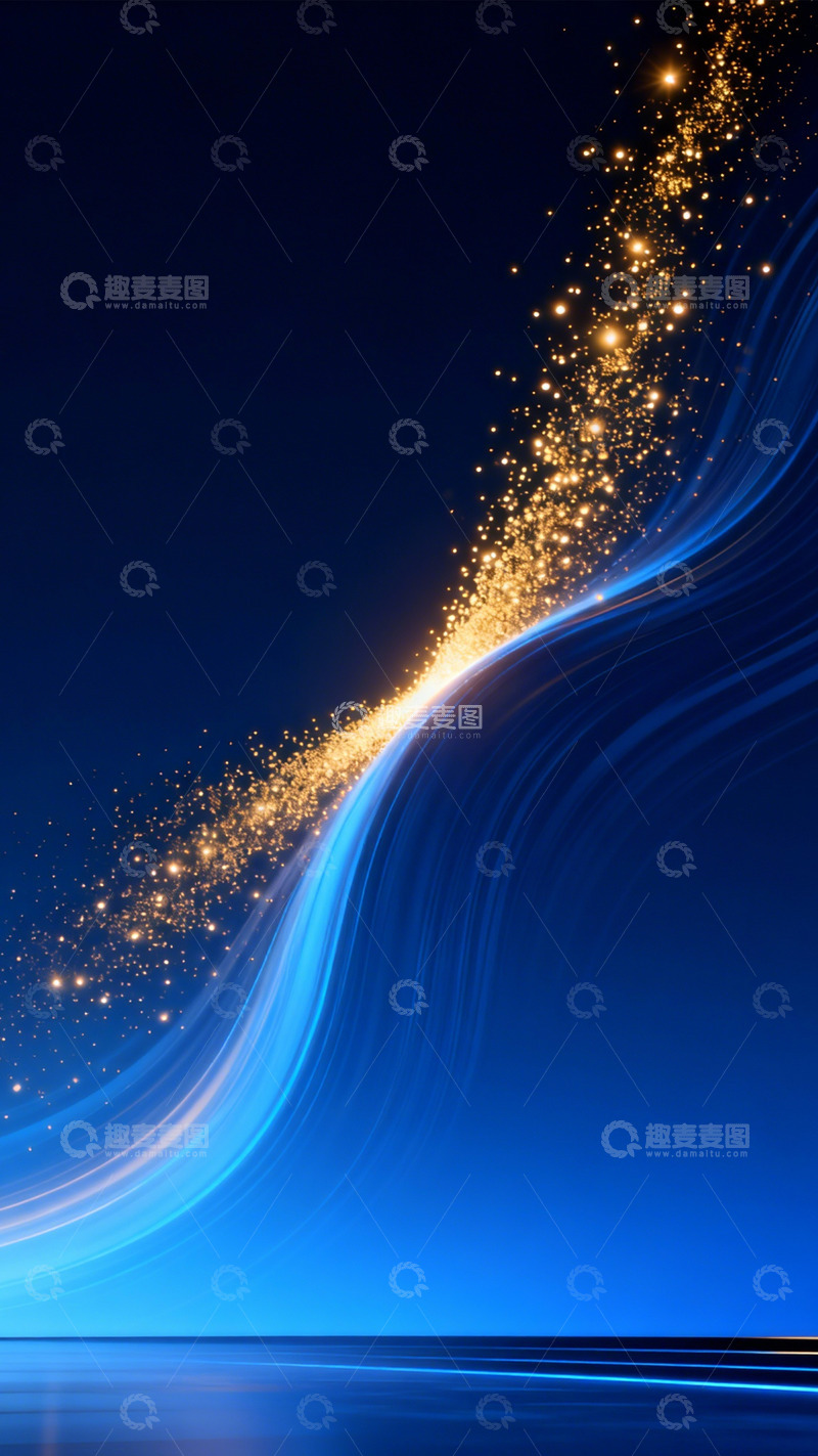 高清大图下载【趣麦麦图】星芒曳空落蓝台3