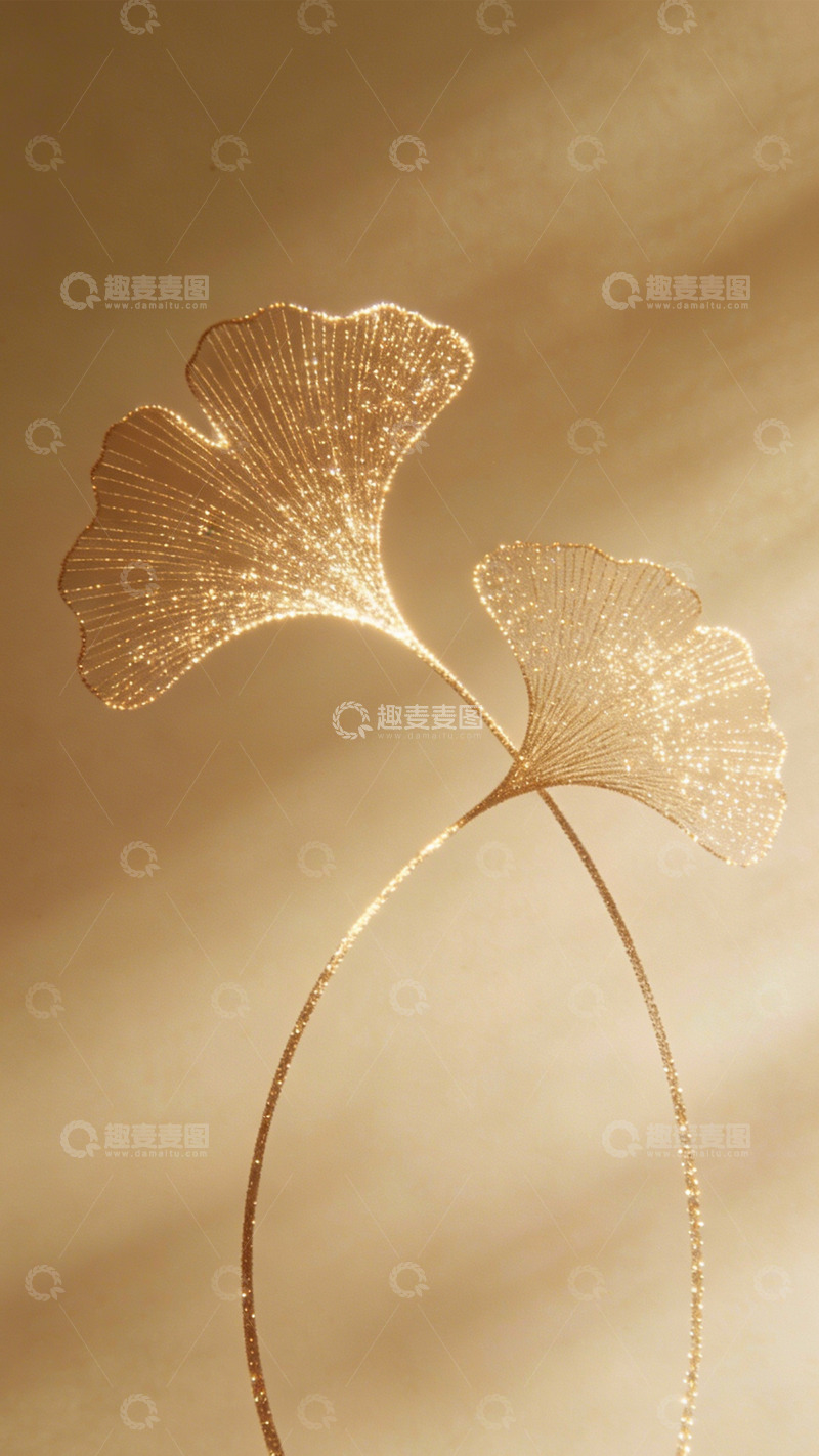 高清大图下载【趣麦麦图】金叶流光衬暖光3