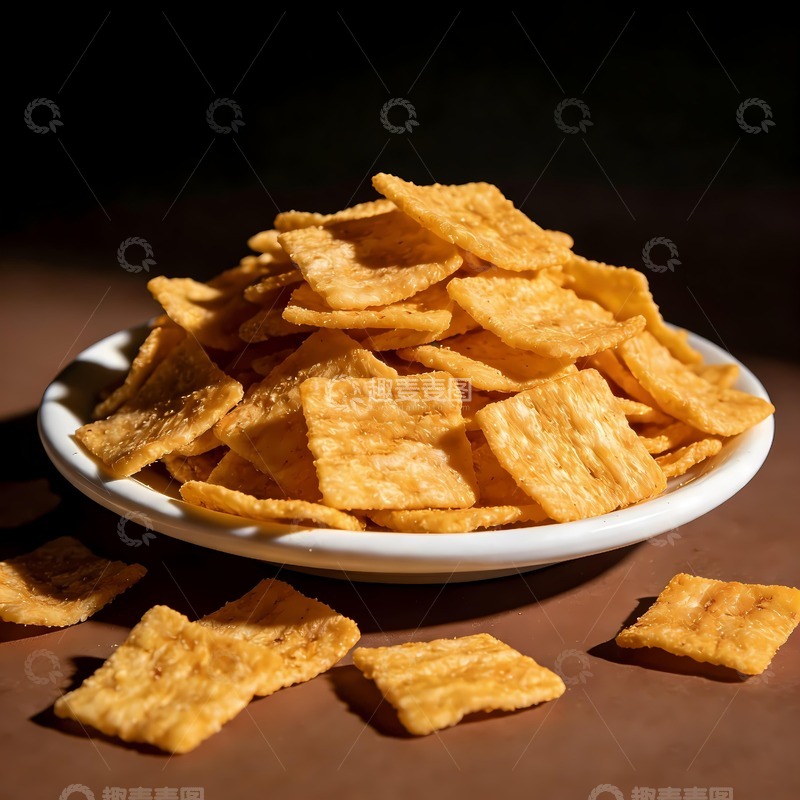 高清大图下载【趣麦麦图】一盘小米锅巴
