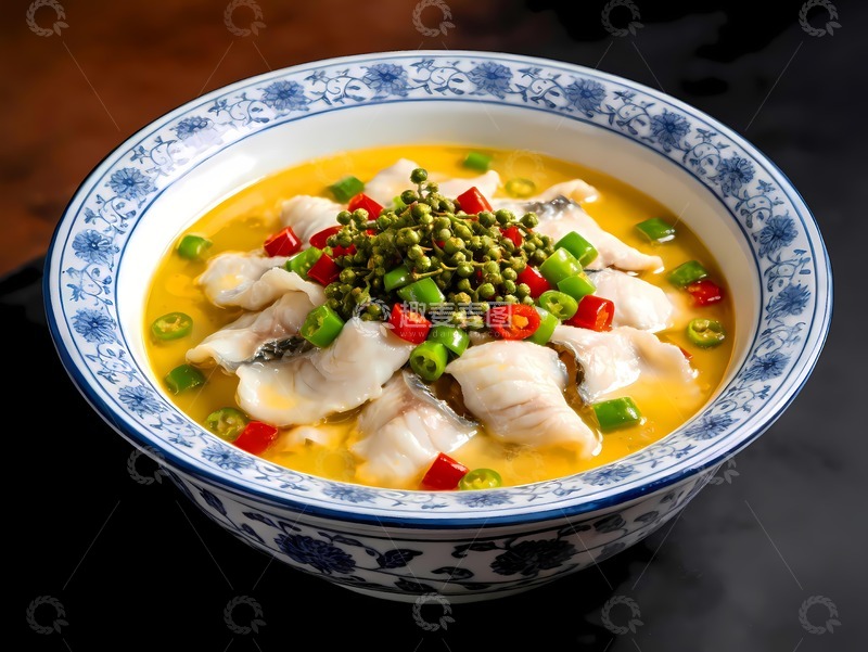 高清大图下载【趣麦麦图】椒麻鱼 金汤鱼