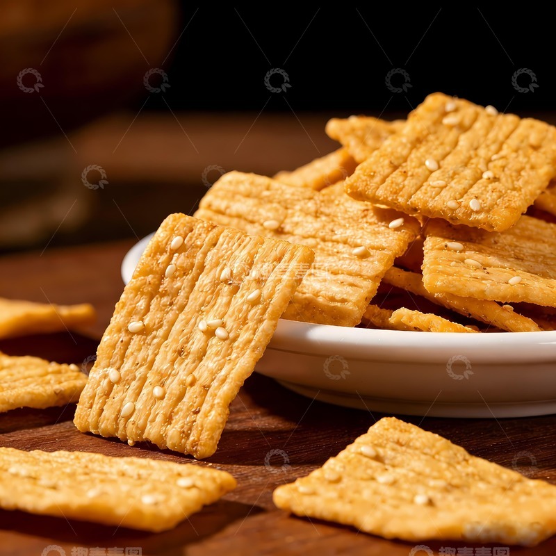 高清大图下载【趣麦麦图】小米锅巴片图片