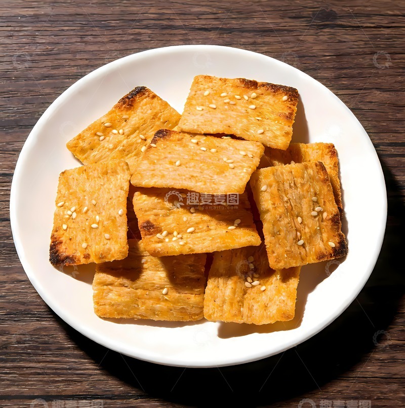 高清大图下载【趣麦麦图】-一盘小米锅巴图片