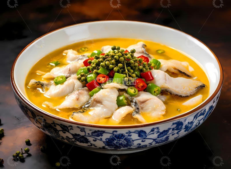 高清大图下载【趣麦麦图】藤椒鱼椒麻鱼