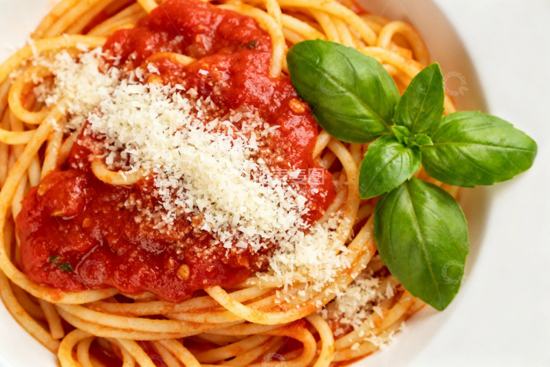 高清大图下载【趣麦麦图】意大利面番茄酱食材美食摄影