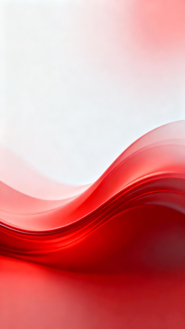红白渐变流动背景设计