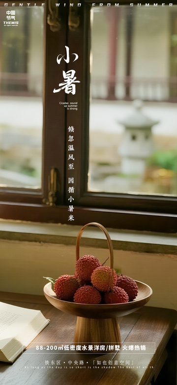 夏日小暑荔枝美景