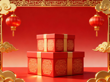 新年元旦春节背景_普屏700