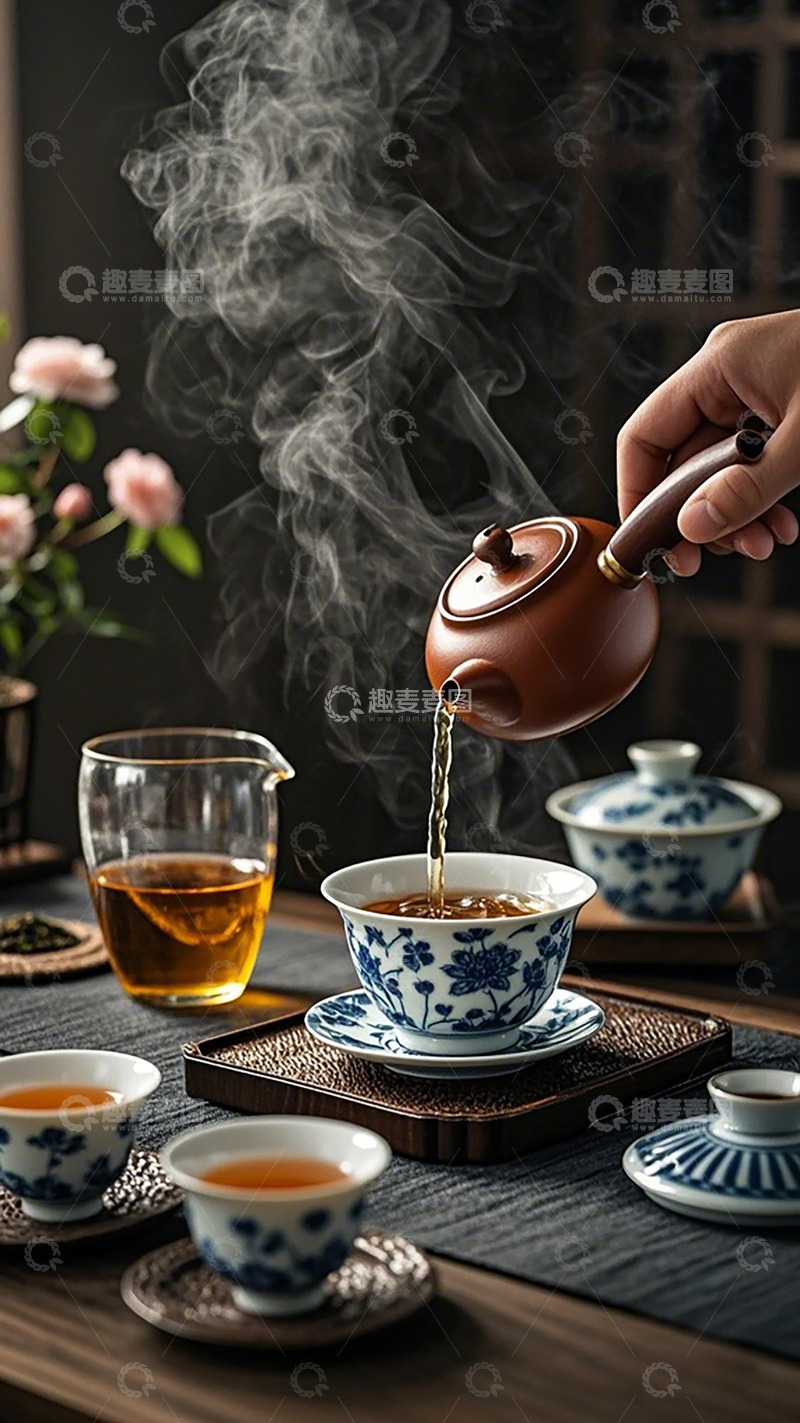 高清大图下载【趣麦麦图】中式茶艺静物摄影