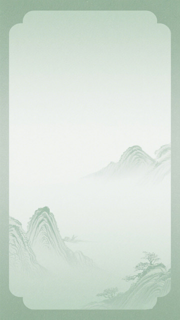 山水国画淡雅背景