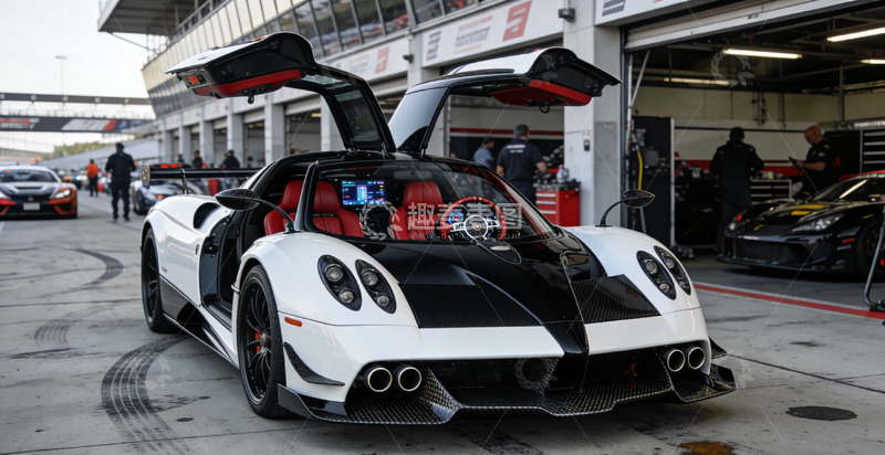 高清大图下载【趣麦麦图】超跑赛道风采赛车竞技