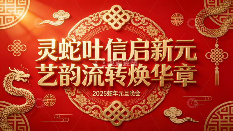 高清大图下载【趣麦麦图】国潮风城市文化与生肖晚会视觉8