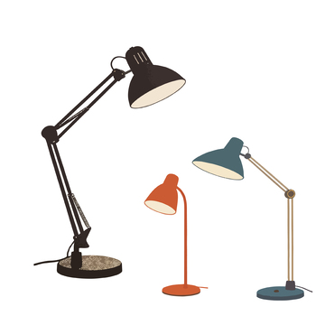 简约台灯设计素材