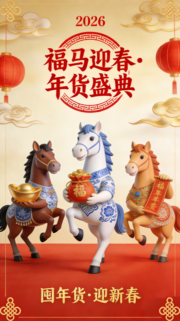 2026福马迎春年货盛典海报