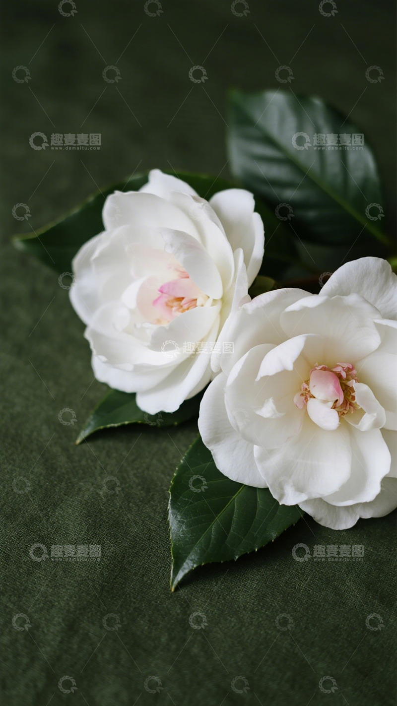 高清大图下载【趣麦麦图】清新雅致茶花摄影作品