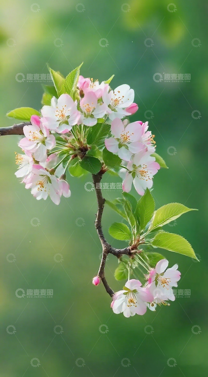 高清大图下载【趣麦麦图】春日樱花绽放美景