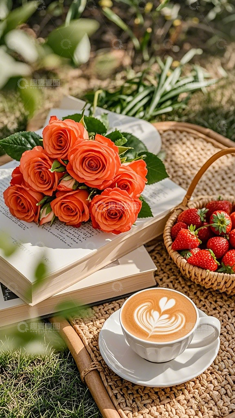 高清大图下载【趣麦麦图】田园风下午茶