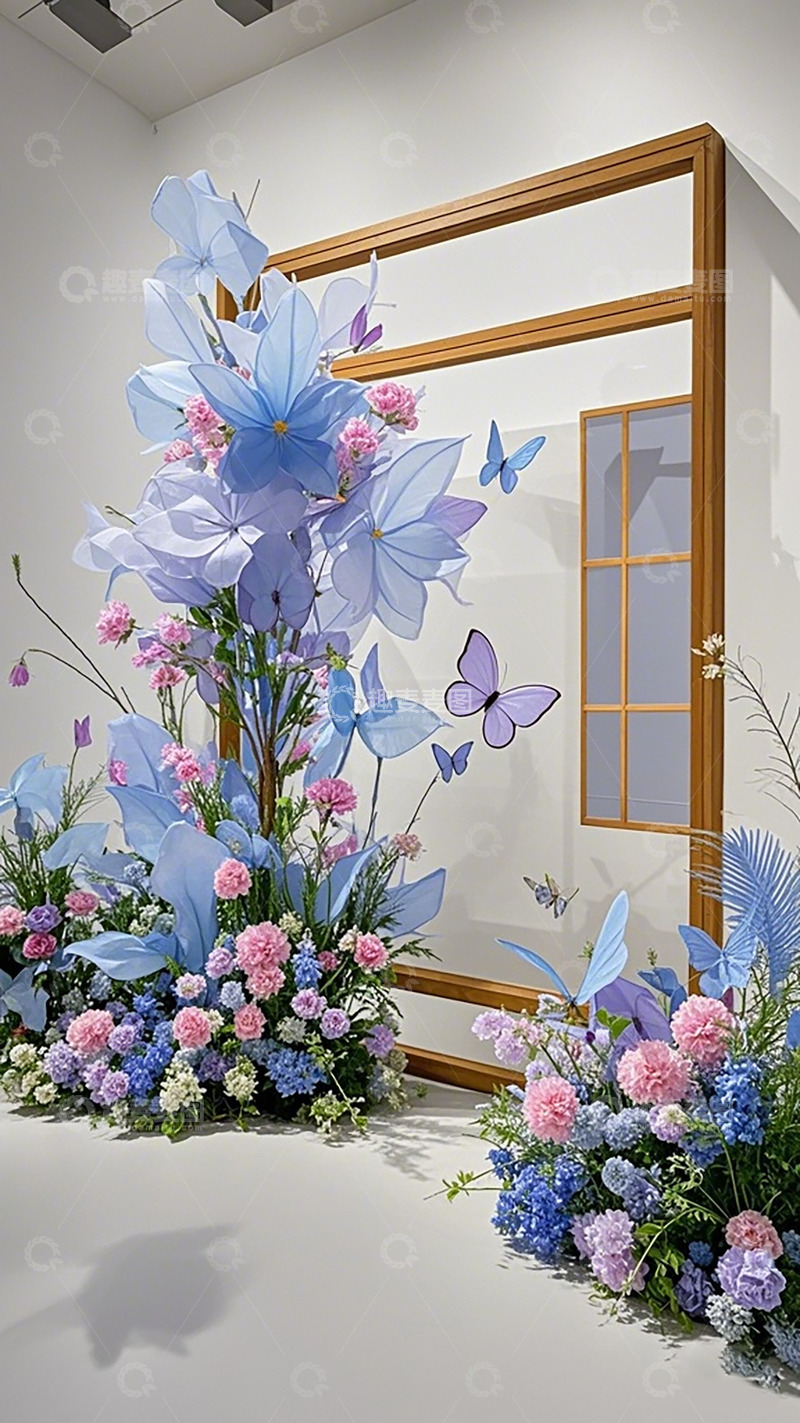 高清大图下载【趣麦麦图】梦幻花园装饰艺术布置