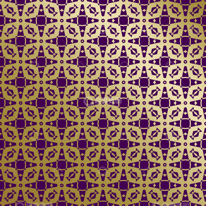源文件下载【趣麦麦图】紫金几何装饰花纹背景图85