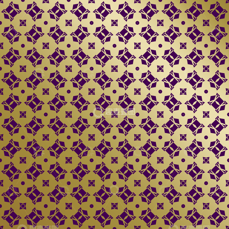 源文件下载【趣麦麦图】紫金几何装饰花纹背景图80