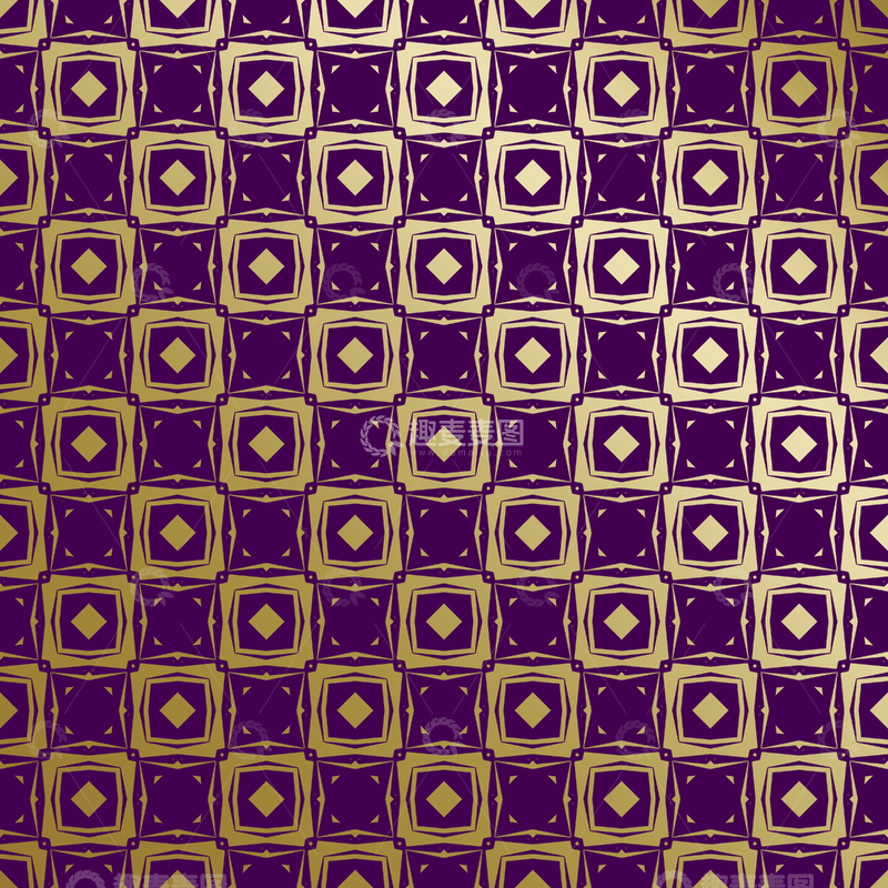 源文件下载【趣麦麦图】紫金几何装饰花纹背景图126