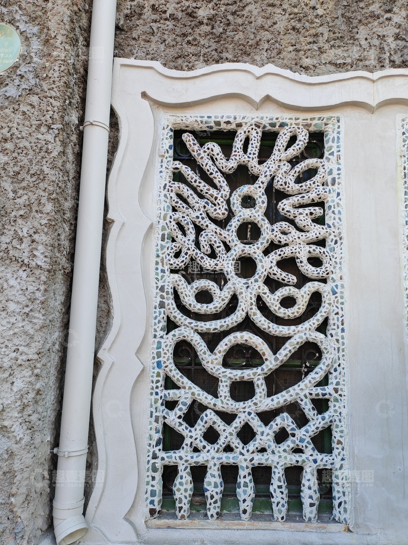 高清大图下载【趣麦麦图】古典窗棂马赛克装饰