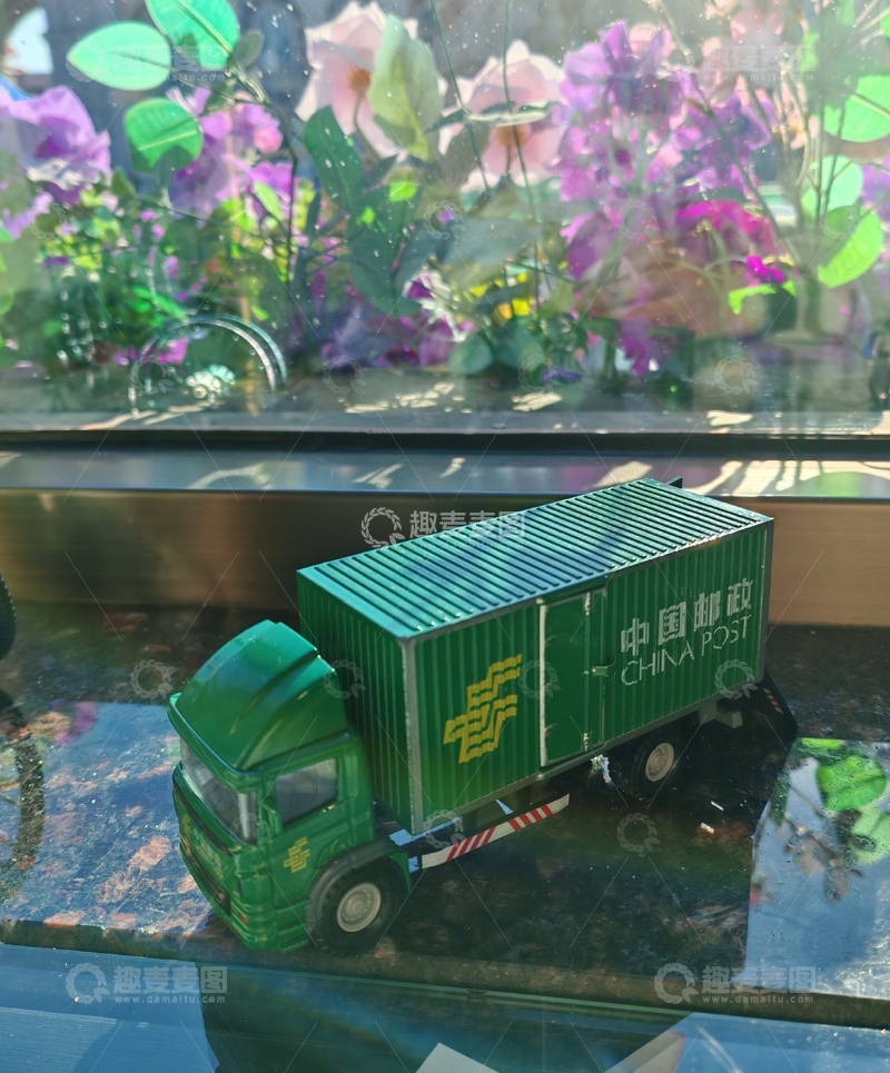 高清大图下载【趣麦麦图】中国邮政卡车模型