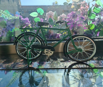 金属自行车模型装饰摆件