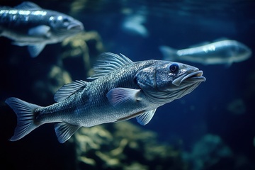 大海里的小银鱼