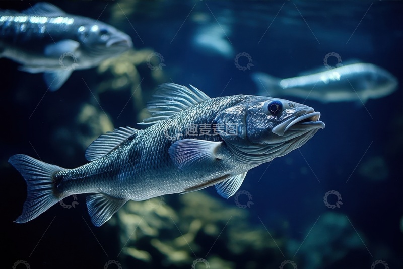 高清大图下载【趣麦麦图】大海里的小银鱼
