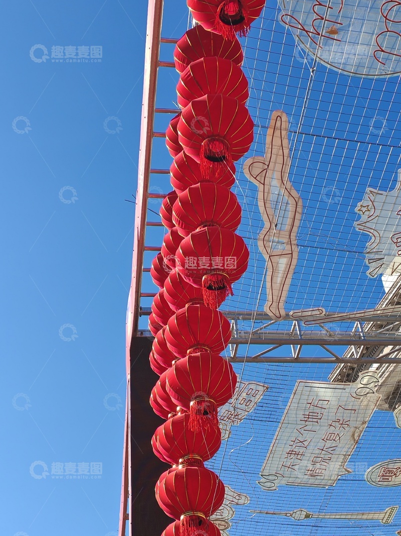 高清大图下载【趣麦麦图】红灯笼节日庆典装饰素材