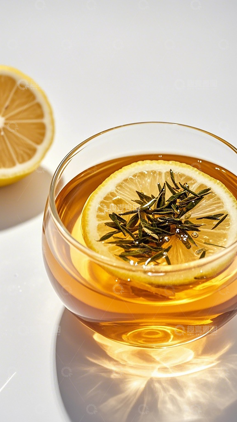 高清大图下载【趣麦麦图】清新柠檬茶饮品摄影