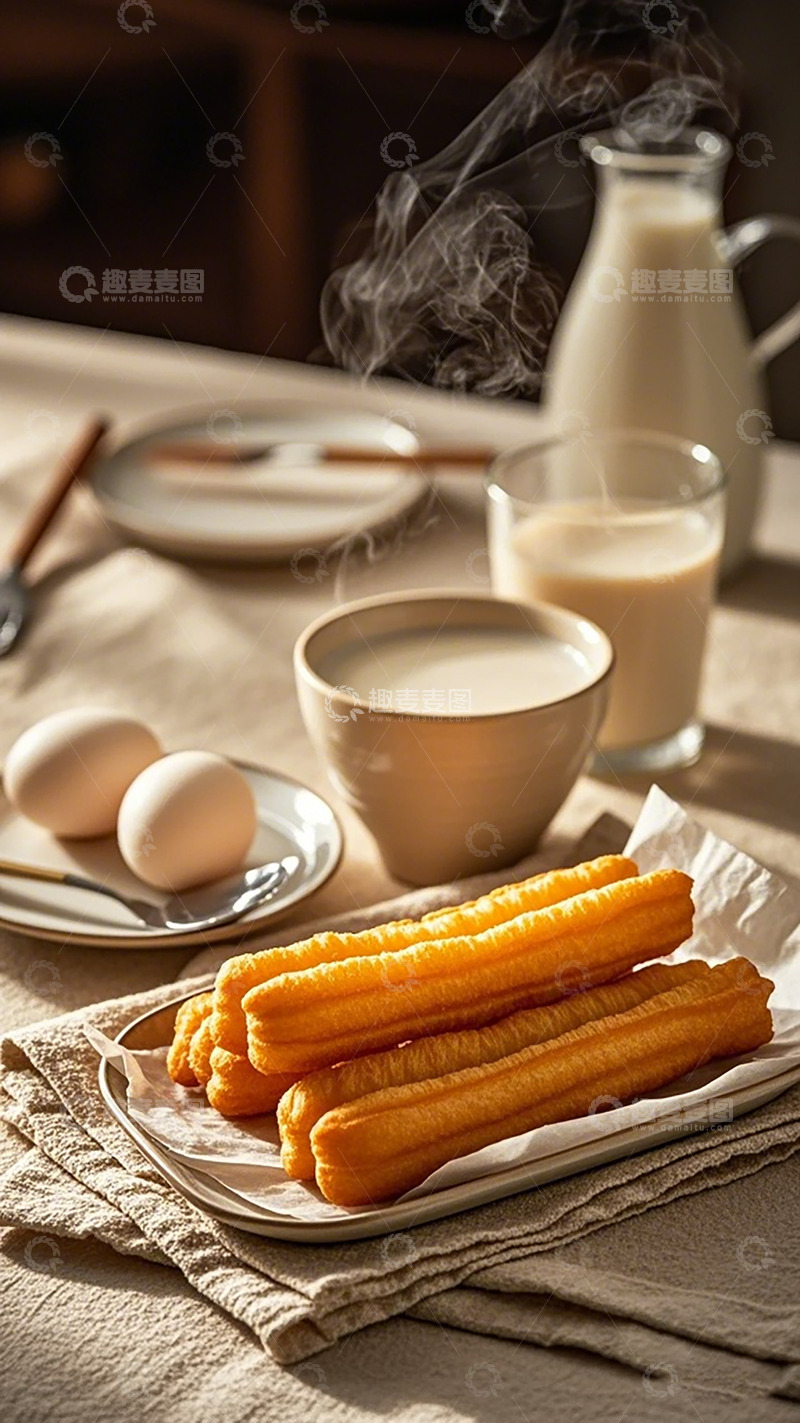 高清大图下载【趣麦麦图】温馨早餐场景美食摄影