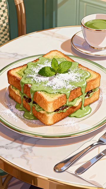 斑斓炼奶西多士4