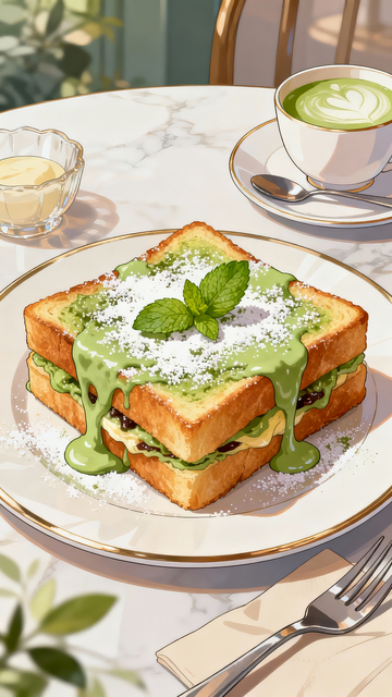 斑斓炼奶西多士3